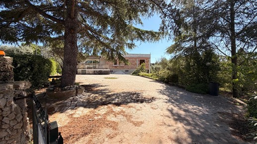 Villetta Con Trullo e Deposito in Zona Collinare